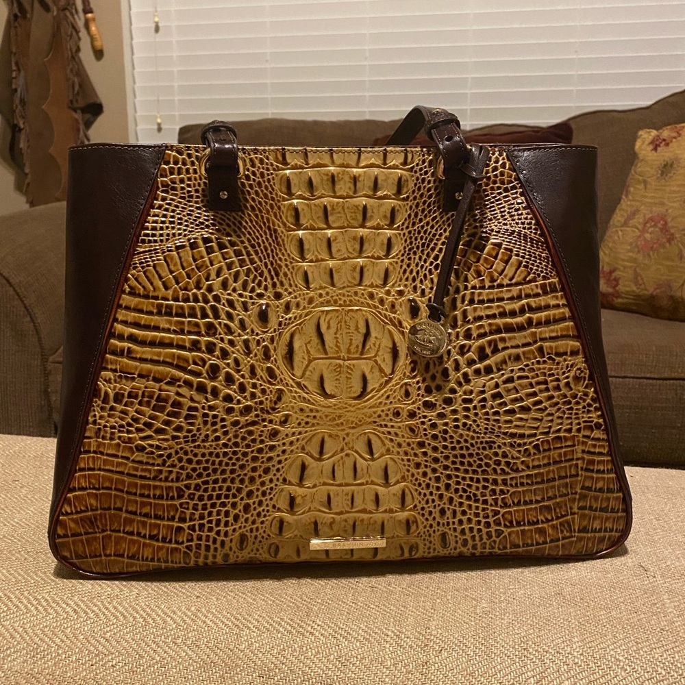 BRAHMIN TOASTED MED IRENE TOTE/SHOULDER BAG  NWT